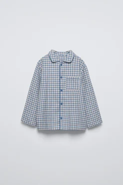 3 A 6 ANOS/PIJAMA AOS QUADRADOS-ZARA Hot