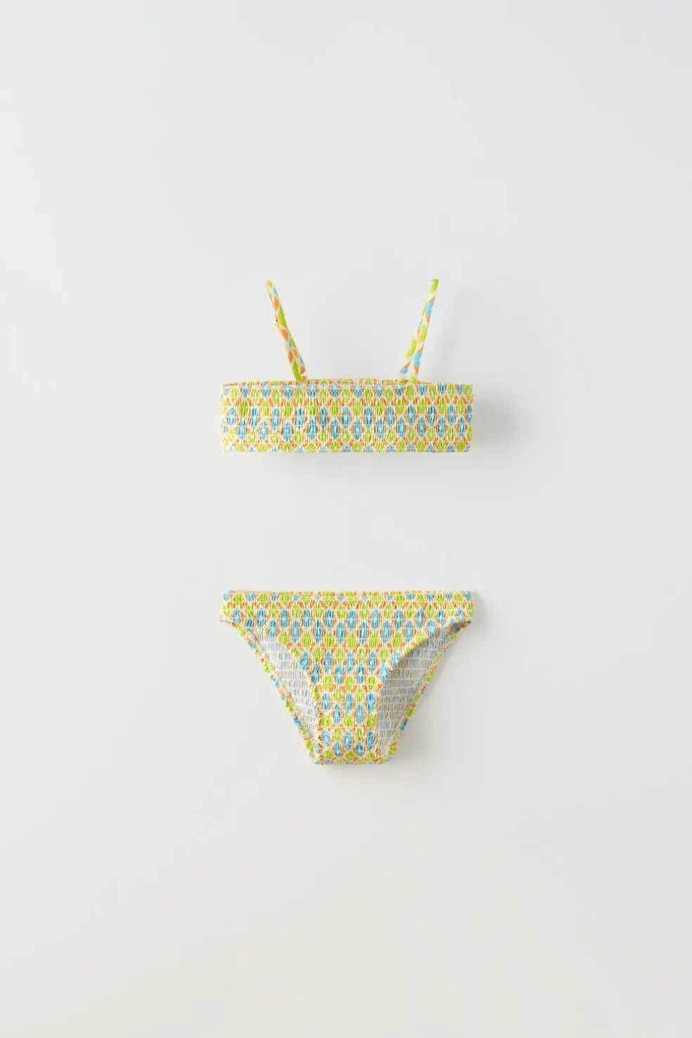 6-14 ANOS/ BIQUÍNI COM ESTAMPADO ELÁSTICOS-ZARA Cheap