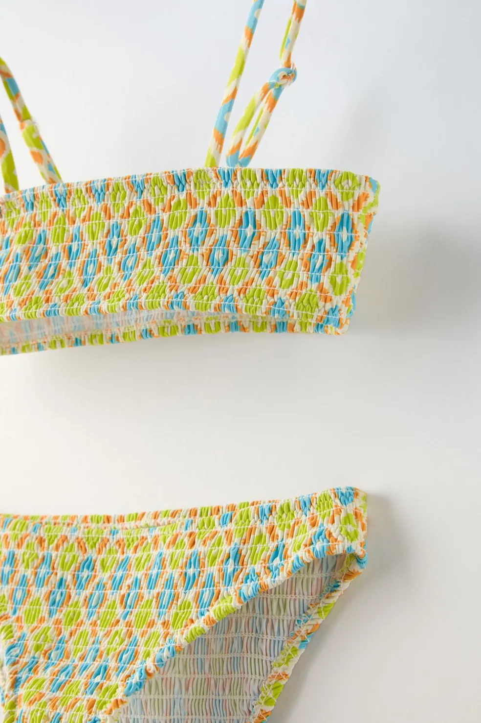 6-14 ANOS/ BIQUÍNI COM ESTAMPADO ELÁSTICOS-ZARA Cheap