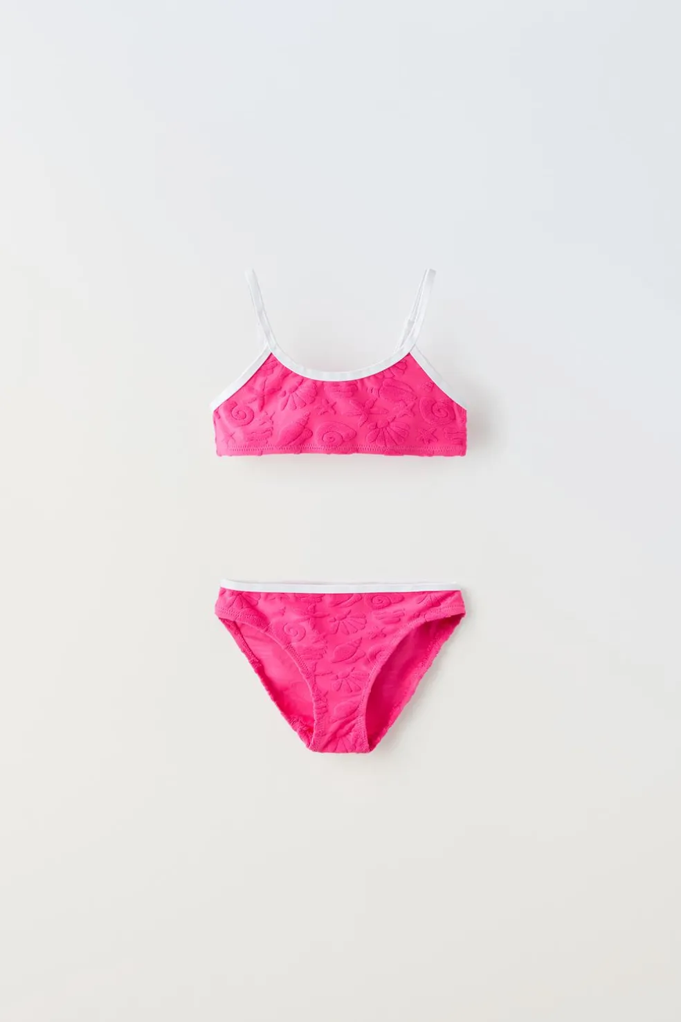 6-14 ANOS/ BIQUÍNI TERRYCLOTH A CONTRASTAR-ZARA Best Sale