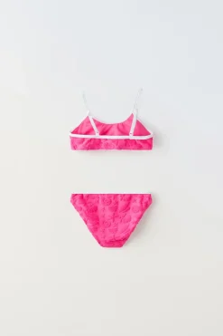 6-14 ANOS/ BIQUÍNI TERRYCLOTH A CONTRASTAR-ZARA Best Sale
