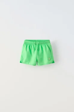 6-14 ANOS/ CALÇÕES BERMUDA DE BANHO-ZARA Best Sale