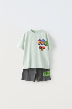 8-14 ANOS/ CONJUNTO BRAWL STARS © SUPERCELL OY-ZARA Hot