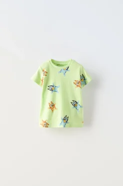 2-6 ANOS/ CONJUNTO COM NERVURAS BLUEY © LUDO STUDIO-ZARA Online