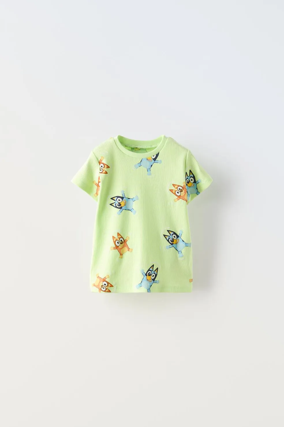 2-6 ANOS/ CONJUNTO COM NERVURAS BLUEY © LUDO STUDIO-ZARA Online