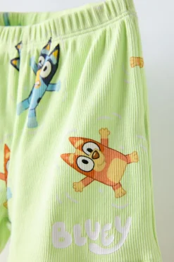 2-6 ANOS/ CONJUNTO COM NERVURAS BLUEY © LUDO STUDIO-ZARA Online