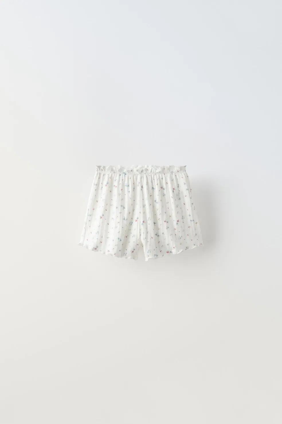 6-14 ANOS/ CONJUNTO COM RENDILHADO DE FLORZINHAS-ZARA New