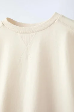 6-14 ANOS/ CONJUNTO DE T-SHIRT E CALÇÕES BERMUDA ÀS RISCAS-ZARA Discount