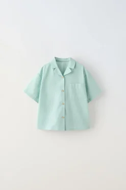 6-14 ANOS/ CONJUNTO LISO COM ETIQUETA-ZARA Online