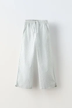 6-14 ANOS/ CONJUNTO ÀS RISCAS COM FLORES-ZARA Clearance