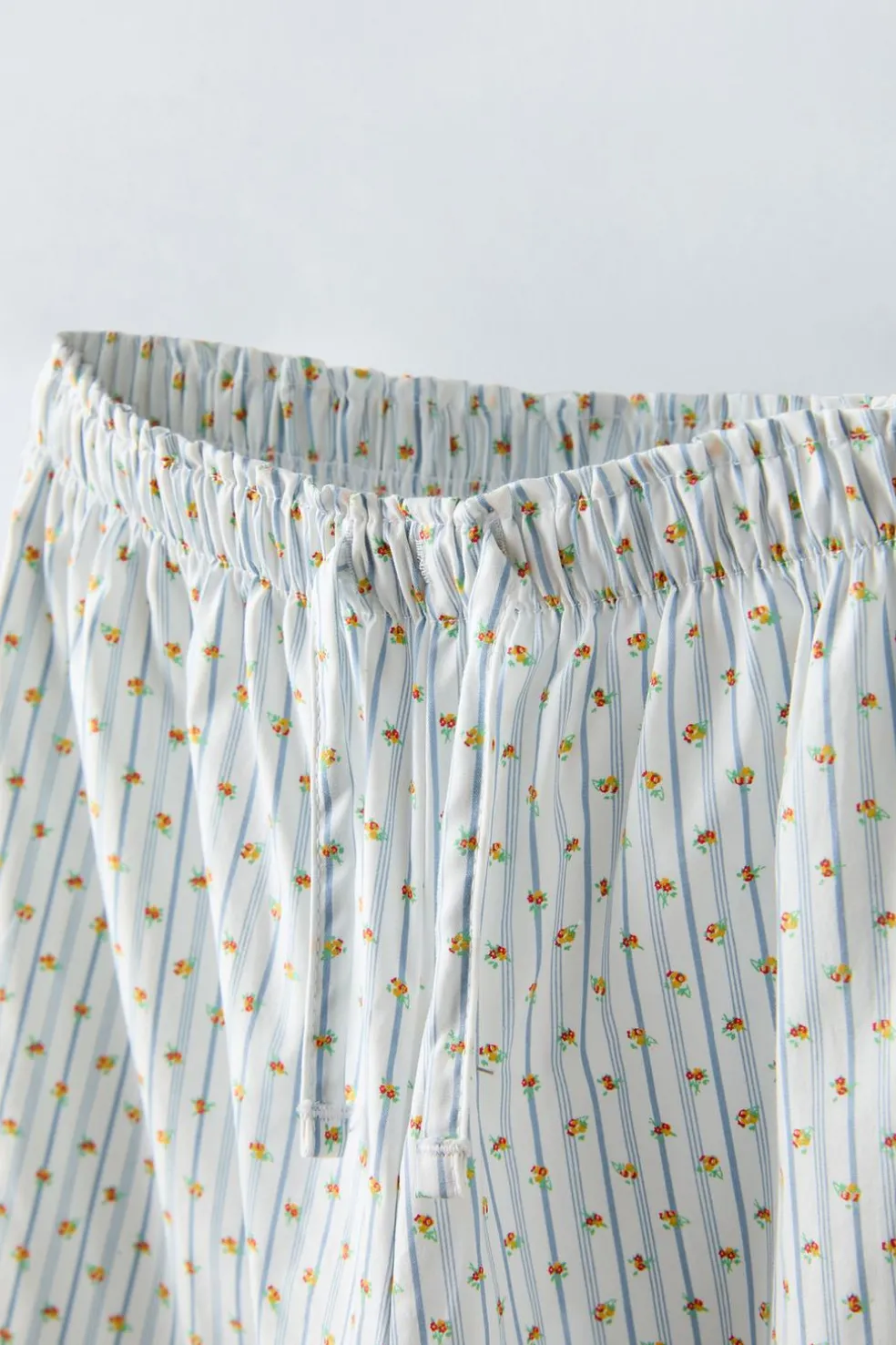 6-14 ANOS/ CONJUNTO ÀS RISCAS COM FLORES-ZARA Clearance