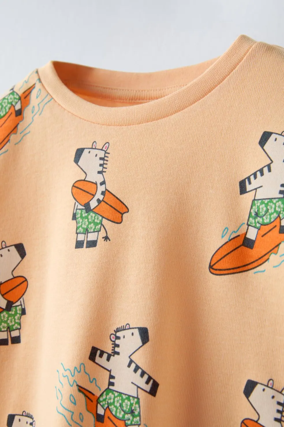 1-6 ANOS/ CONJUNTO ZEBRAS SURF-ZARA Online