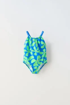 2-6 ANOS/ FATO DE BANHO COM ESTAMPADO FLORAL-ZARA Shop