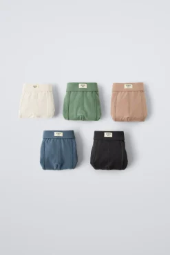 6-14 ANOS/ PACK CINCO BOXERS ETIQUETA-ZARA Outlet