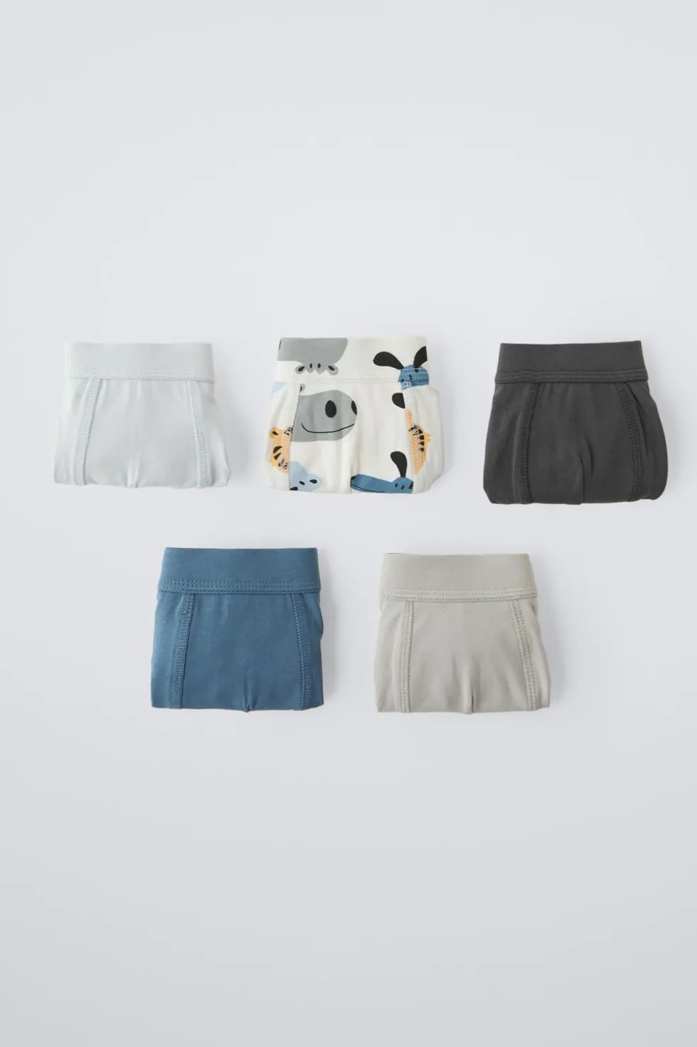 3-6 ANOS/ PACK DE CINCO BOXERS ANIMAIS-ZARA Sale