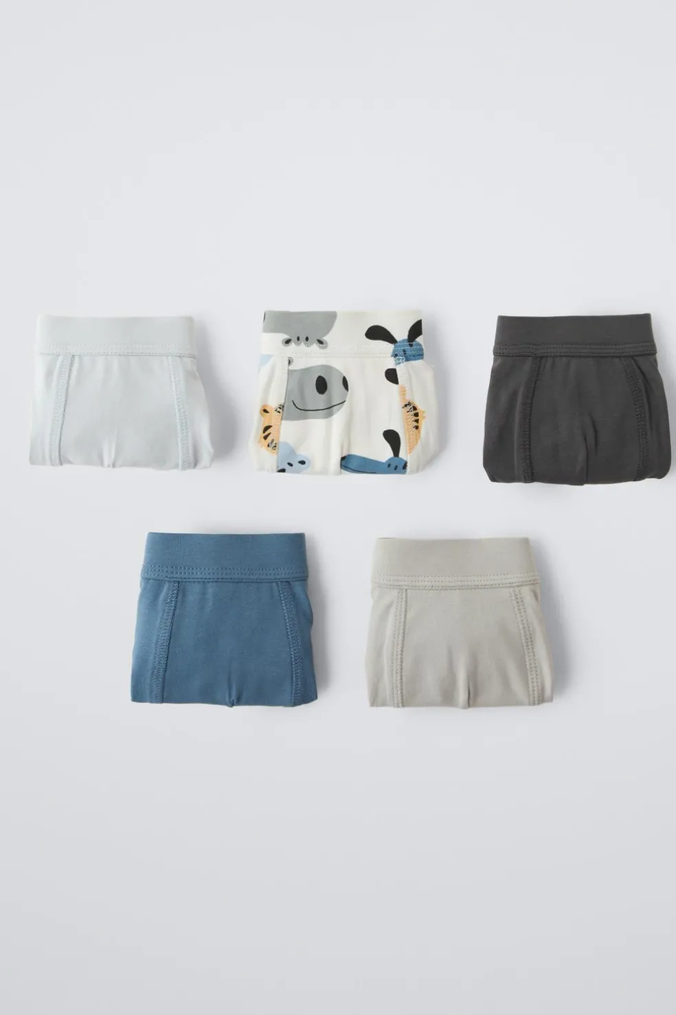 3-6 ANOS/ PACK DE CINCO BOXERS ANIMAIS-ZARA Sale