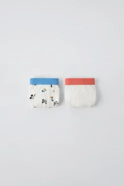 3-6 ANOS/ PACK DE DOIS BOXERS MICKEY MOUSE AND FRIENDS © DISNEY-ZARA Clearance