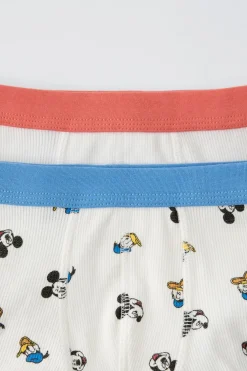 3-6 ANOS/ PACK DE DOIS BOXERS MICKEY MOUSE AND FRIENDS © DISNEY-ZARA Clearance