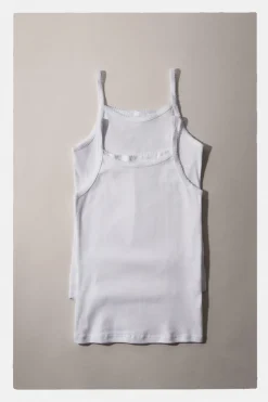 6-14 ANOS/ PACK DE DUAS T-SHIRTS COM ALÇAS-ZARA Fashion