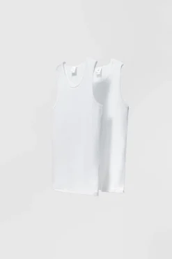 6-14 ANOS/ PACK DE DUAS T-SHIRTS BÁSICAS-ZARA Fashion