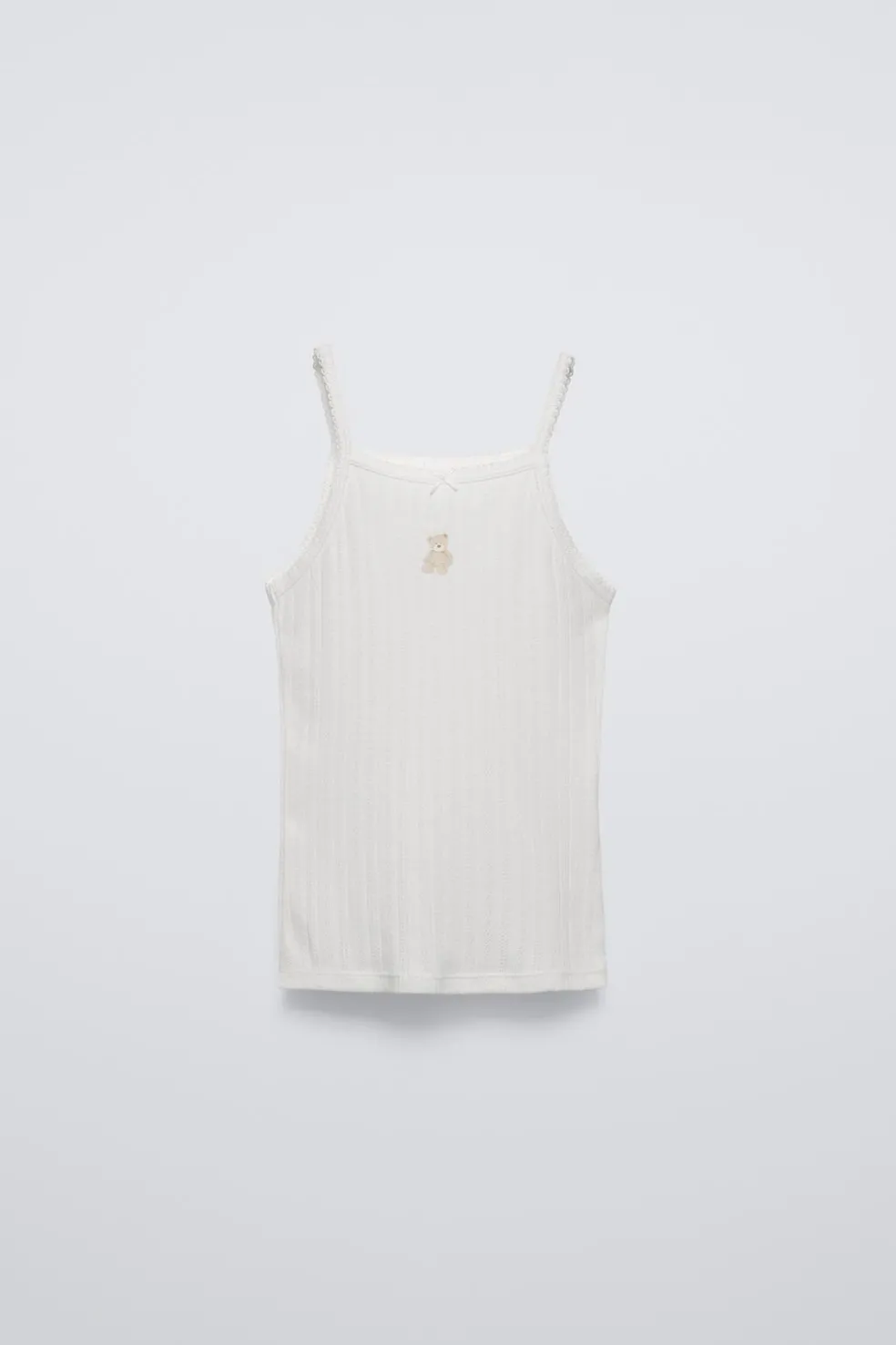 6-14 ANOS/ PACK DE DUAS T-SHIRTS POINTELLE COM URSINHOS-ZARA Store