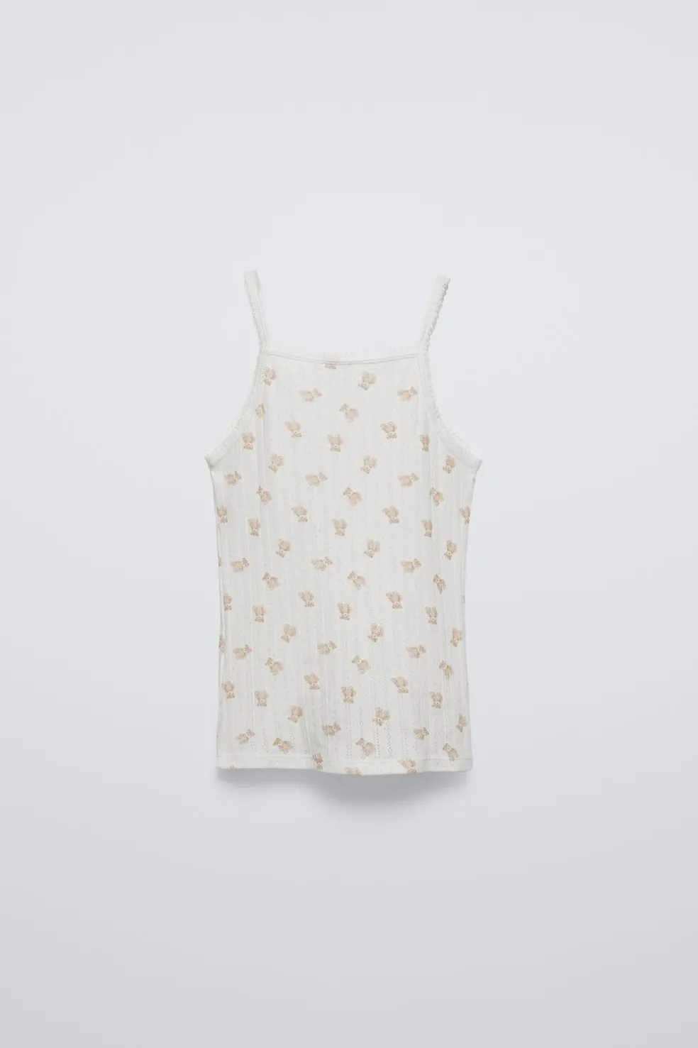 6-14 ANOS/ PACK DE DUAS T-SHIRTS POINTELLE COM URSINHOS-ZARA Store
