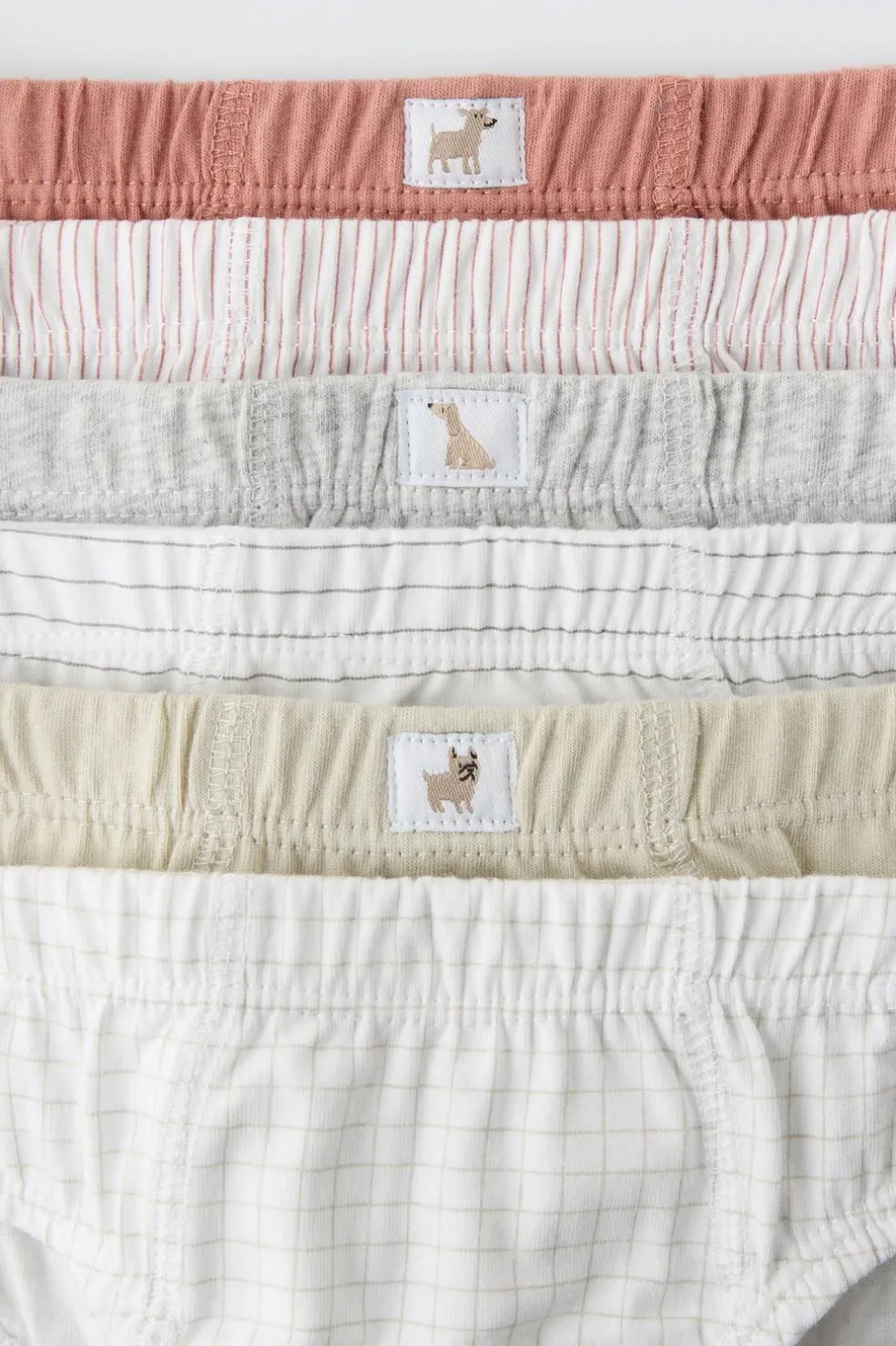 2-6 ANOS/ PACK DE SEIS CUECAS AOS QUADRADOS E ÀS RISCAS-ZARA Discount