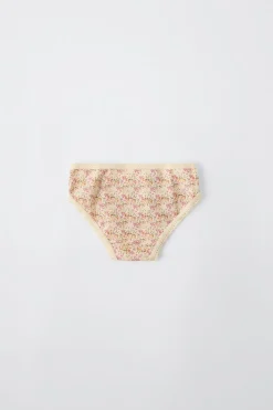 6-14 ANOS/ PACK DE SEIS CUECAS COM FLORZINHAS-ZARA Sale