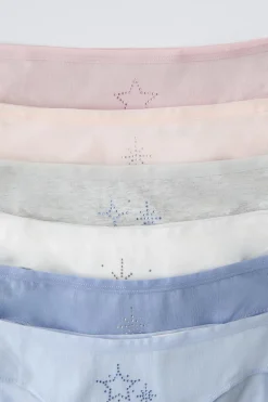 6-14 ANOS/ PACK DE SEIS CUECAS COM STRASS-ZARA Cheap