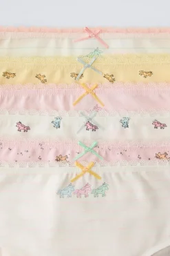 2-6 ANOS/ PACK DE SEIS CUECAS COM UNICÓRNIOS-ZARA Cheap