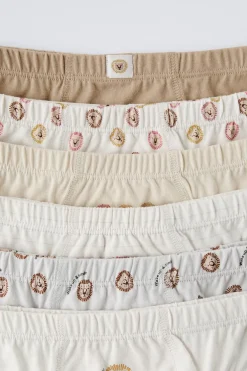 2-6 ANOS/ PACK DE SEIS CUECAS COM LEÕES-ZARA Fashion