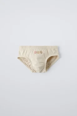 2-6 ANOS/ PACK DE SEIS CUECAS COM LEÕES-ZARA Fashion