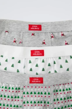3-6 ANOS/ PACK DE TRÊS BOXERS ESTAMPADOS-ZARA Online