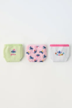 2-6 ANOS/ PACK DE TRÊS CUECAS LILO & STITCH © DISNEY-ZARA Best Sale