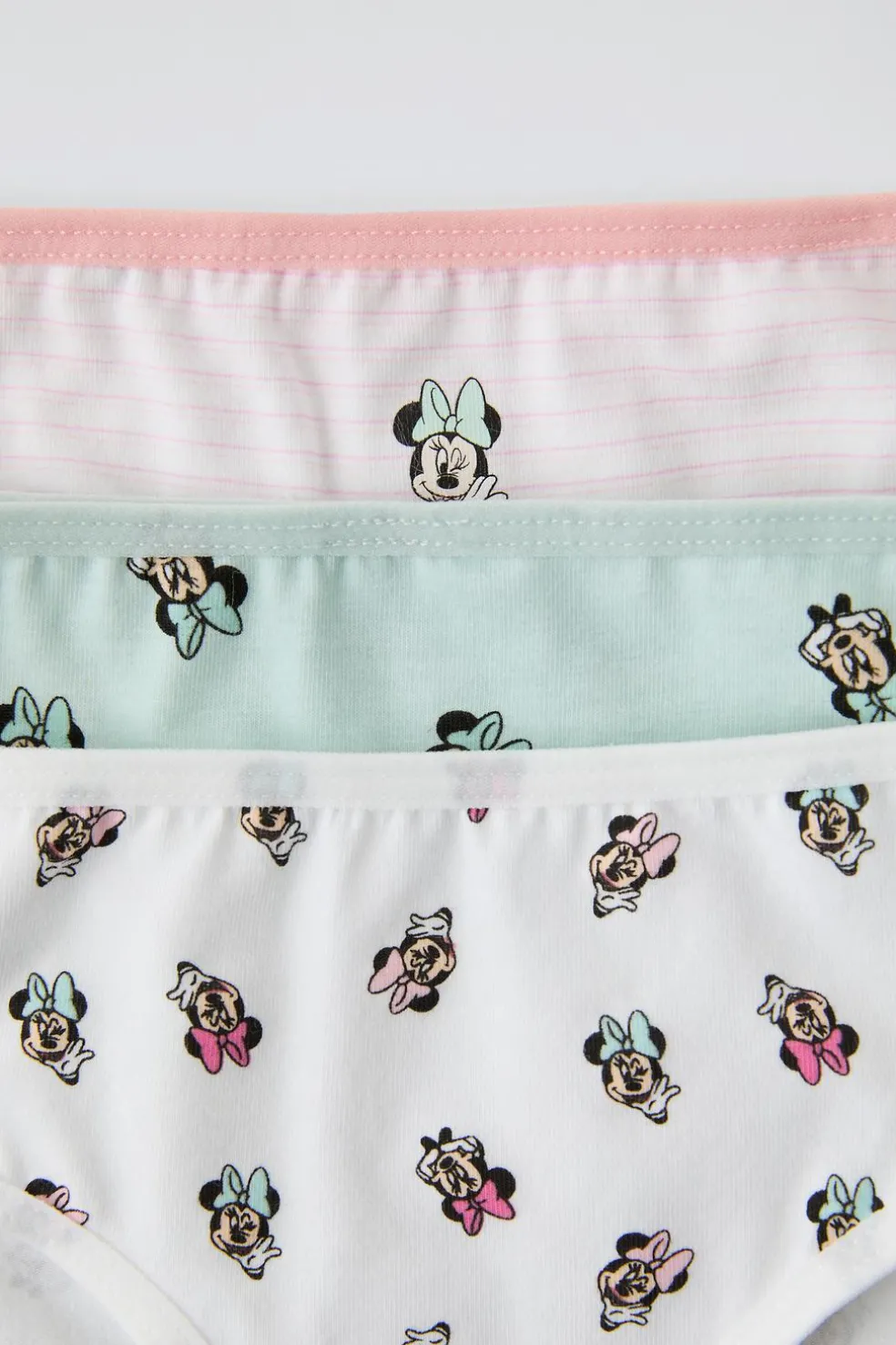 2-6 ANOS/ PACK DE TRÊS CUECAS MINNIE MOUSE © DISNEY-ZARA Fashion