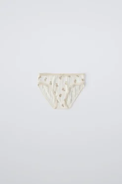 2-6 ANOS/ PACK DE TRÊS CUECAS POINTELLE COM URSINHOS-ZARA Sale