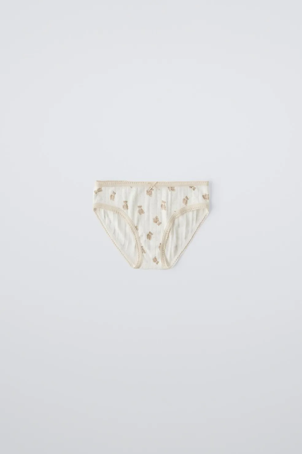 2-6 ANOS/ PACK DE TRÊS CUECAS POINTELLE COM URSINHOS-ZARA Sale