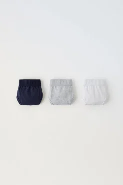 6-14 ANOS/ PACK DE TRÊS SLIPS COM TEXTO-ZARA Flash Sale