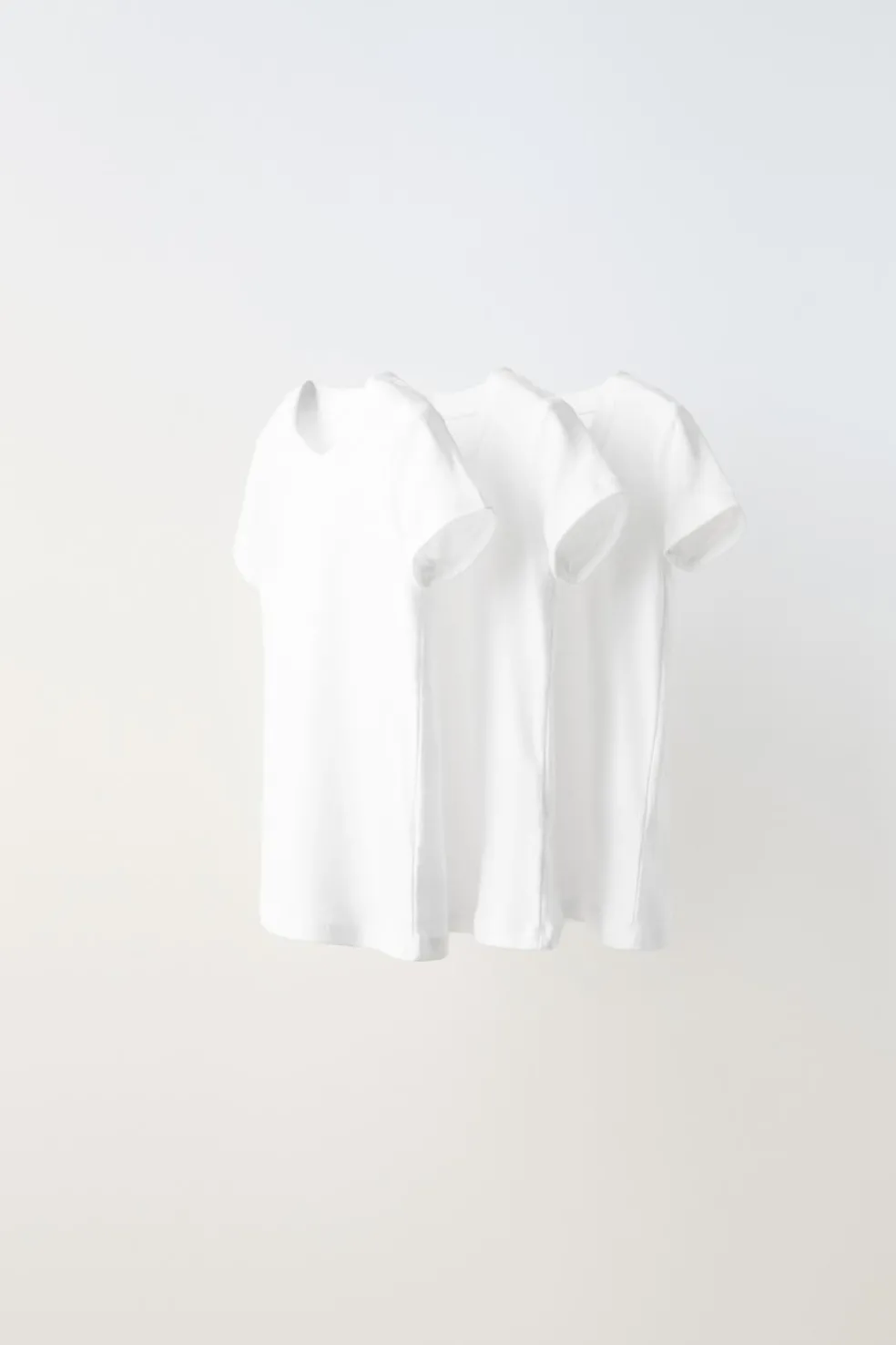 2-6 ANOS/ PACK DE TRÊS T-SHIRTS DE MANGA CURTA-ZARA Clearance