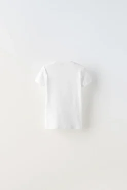2-6 ANOS/ PACK DE TRÊS T-SHIRTS DE MANGA CURTA-ZARA Clearance