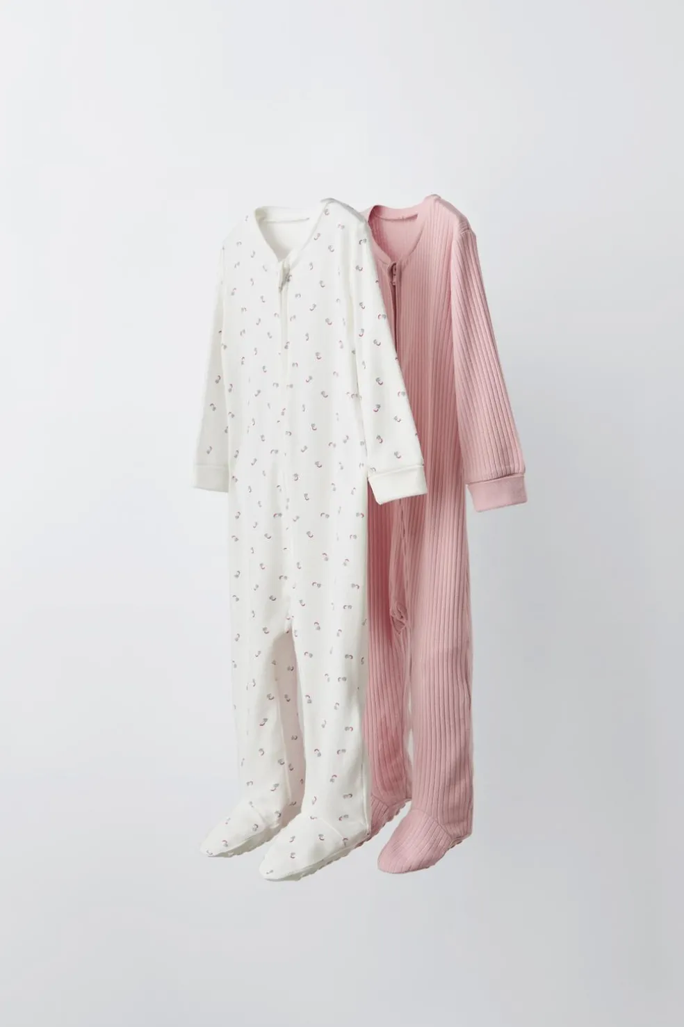 0-1 ANOS/ PACK DOIS PIJAMAS INTEIROS FLORES-ZARA Store