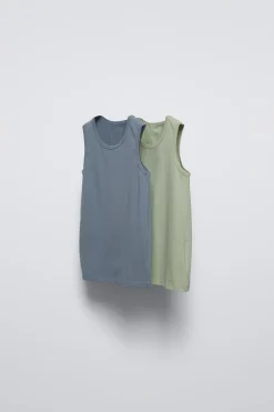 3-6 ANOS/ PACK DUAS T-SHIRTS DE MANGA CAVA-ZARA Best Sale