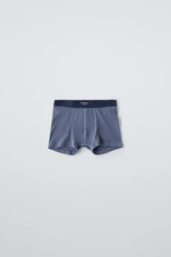 6-14 ANOS/ PACK TRÊS BOXERS RIB ETIQUETA-ZARA Flash Sale
