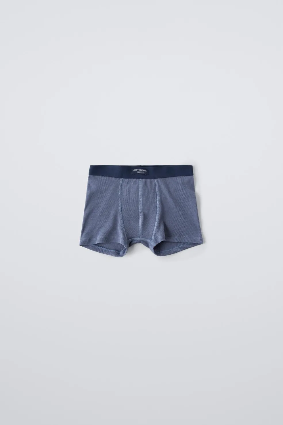 6-14 ANOS/ PACK TRÊS BOXERS RIB ETIQUETA-ZARA Flash Sale