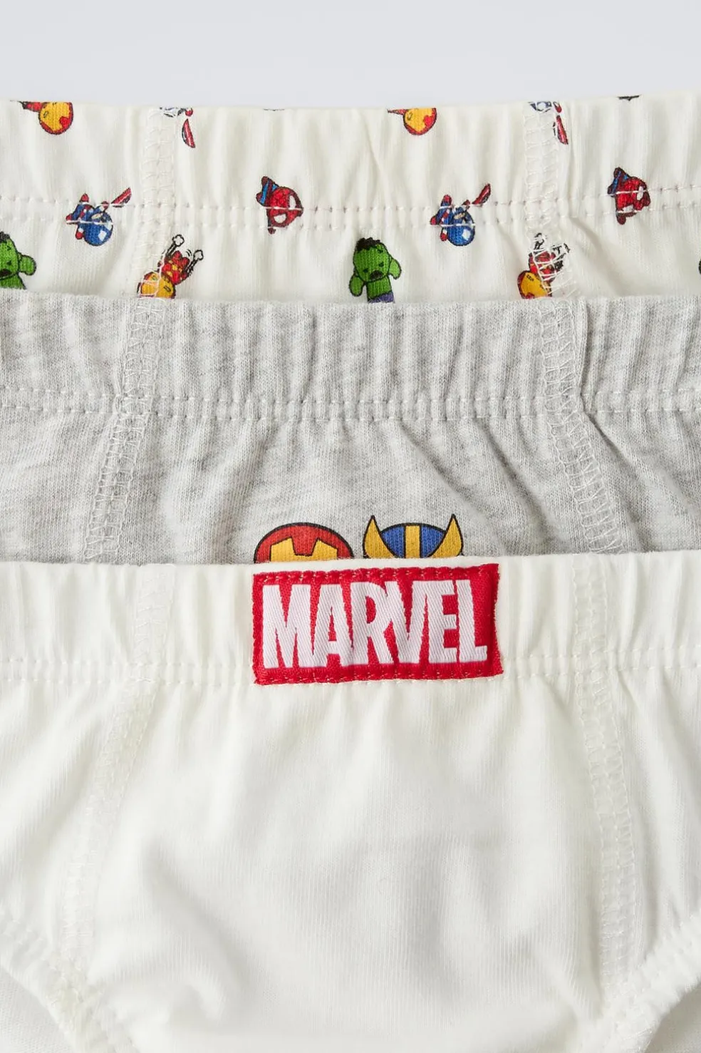 2-6 ANOS/ PACK TRÊS CUECAS AVENGERS © MARVEL-ZARA Clearance
