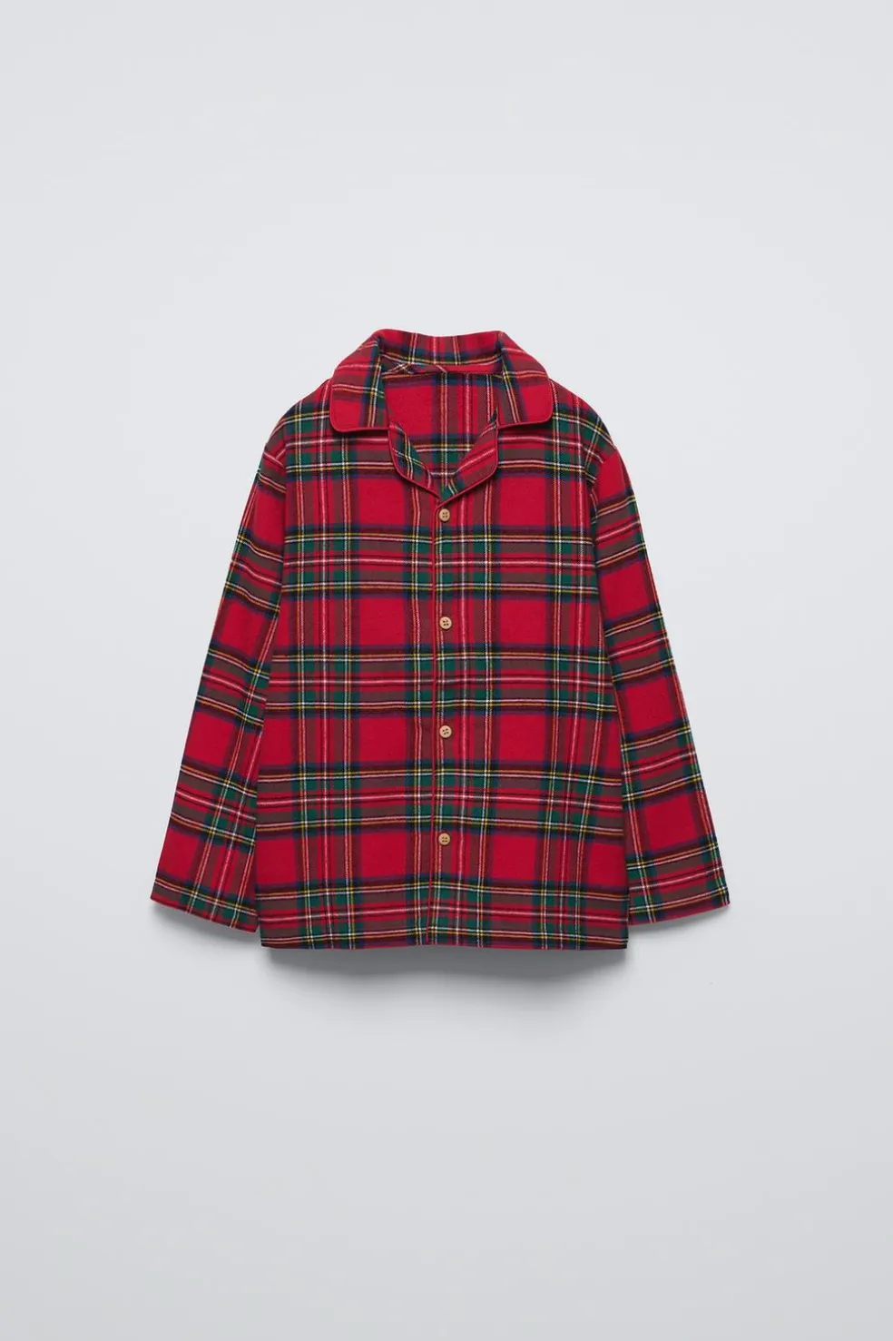 3-6 ANOS/ PIJAMA DE FLANELA AOS QUADRADOS-ZARA Best Sale
