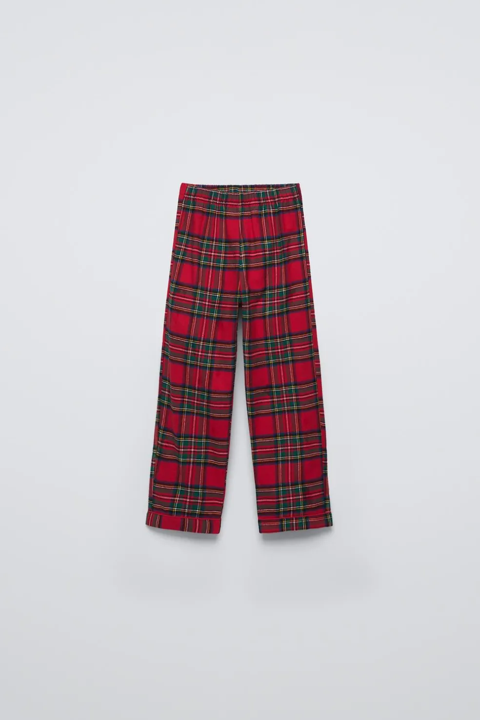 3-6 ANOS/ PIJAMA DE FLANELA AOS QUADRADOS-ZARA Best Sale