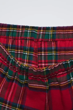 3-6 ANOS/ PIJAMA DE FLANELA AOS QUADRADOS-ZARA Best Sale