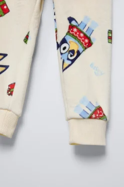 2-6 ANOS/ PIJAMA DE VELUDO BLUEY © LUDO STUDIO-ZARA Flash Sale