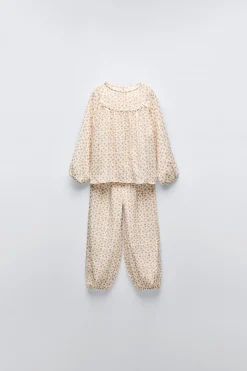 3-6 ANOS/ PIJAMA FLORES-ZARA Discount